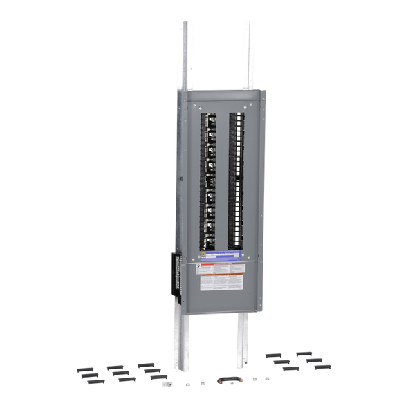 Schneider Electric NQ454L4C Panelboard interior, NQ, main lugs, 400A, Cu bus, 54 pole spaces, 3 phase, 4 wire, 240VAC, 48VDC