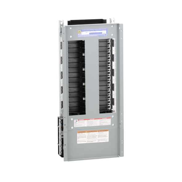 Schneider Electric NF430L2C Panelboard interior, NF, main lugs, 250A, Cu bus, Al neutral assembly, 30 pole spaces, 3 phase, 4 wire, 600Y/347VAC max