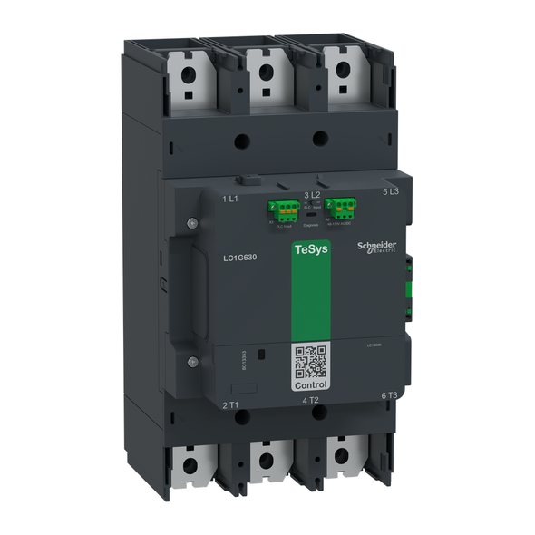 Schneider Electric LC1G800LSEA Contactor, high power, TeSys Giga, advanced version, AC-3, <= 440V, 800A, 3 pole/NO, 200-500VAC/DC coil