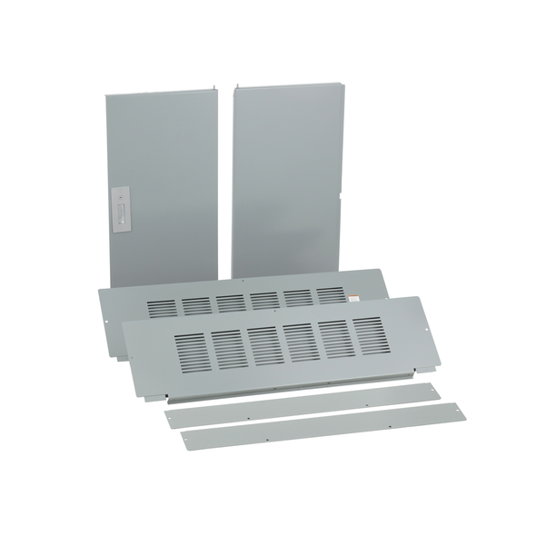 Schneider Electric HCW59TSD Trim front, I-Line Panelboard, HCP, surface mount, 4 pcs, w/door, 42in W x 59in H