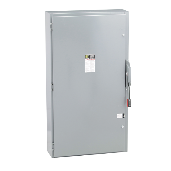 Schneider Electric HU365 Safety switch, heavy duty, non fusible, 400A, 3 wire, 3 pole, 350hp, 600VAC/DC, NEMA 1