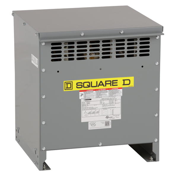 Schneider Electric EXN15T3H Transformer, dry type, DOE 2016, 15kVA, 3 phase, 480V delta primary, 208Y/120V secondary, 17M, 150C rise