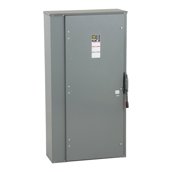 Schneider Electric HU368R Safety switch, heavy duty, non fusible, 1200A, 3 wire, 3 pole, 500hp, 600VAC/DC, NEMA 3R