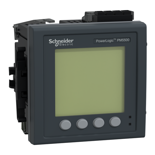 Schneider Electric METSEPM5560 power meter PowerLogic PM5560, 2 ethernet, up to 63th Harmonic, 1,1MB 4DI/2DO 52 alarms