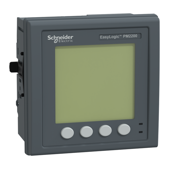 Schneider Electric METSEPM2220 EasyLogic PM2220, Power & Energy meter, up to the 15th harmonic, LCD display, RS485, class 1