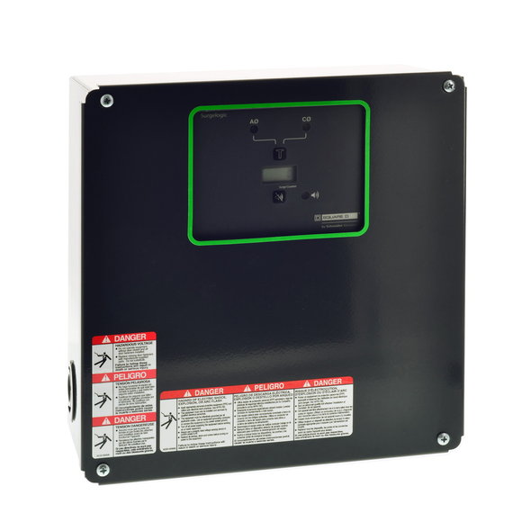 Schneider Electric SSP03EMA24 Surge protection device, Surgelogic, EMA, 240kA, 240/120VAC delta, 3 phase, 4 wire, NEMA 1