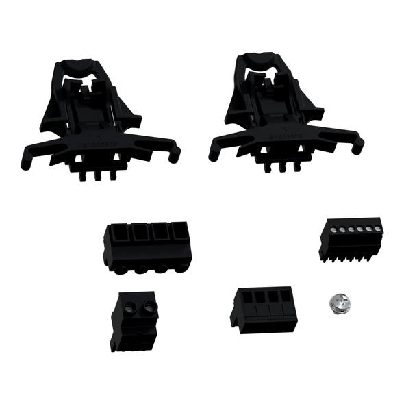 Schneider Electric METSEPM51HK PowerLogic series input connector, ct screws and panel mounting hardware PM51xx