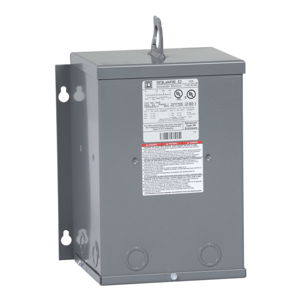 Schneider Electric 3S4F Transformer, dry type, encapsulated, 3kVA, 1 phase, 600V primary, 120/240V secondary, 10A, 115C rise