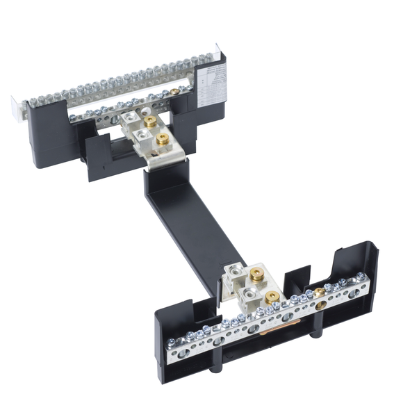 Schneider Electric NFNL4 Panelboard accessory, NF, neutral kit, 400A, 200% neutral, aluminum