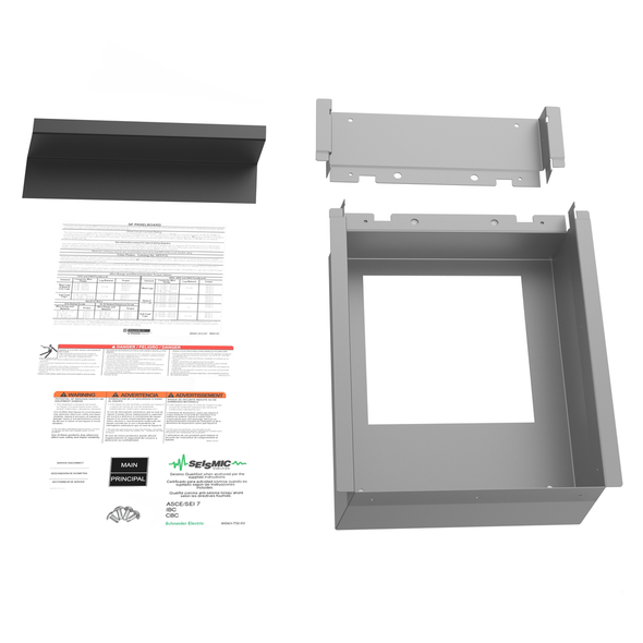 Schneider Electric NFRPLMB8PPMP Deadfront replacement kit, NF panelboard accessory, PowerPacT P main, subfeed breaker, 800A