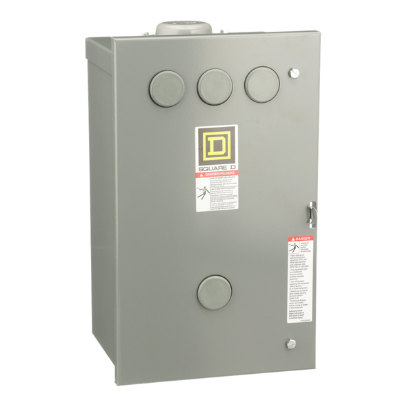 Schneider Electric 9991SDH1 NEMA Contactor and NEMA Motor Starter, Type S, nonreversing, enclosure, NEMA Size 2, 8903SP and 8903L lighting contactor, NEMA 3R