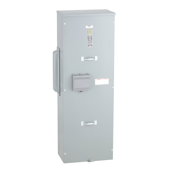 Schneider Electric EZM1400CB Main circuit breaker unit, EZ Meter-Pak, 400A, 120/240VAC, 1ph/3W, 400A bus, 65kA, OH/UG, Type 3R