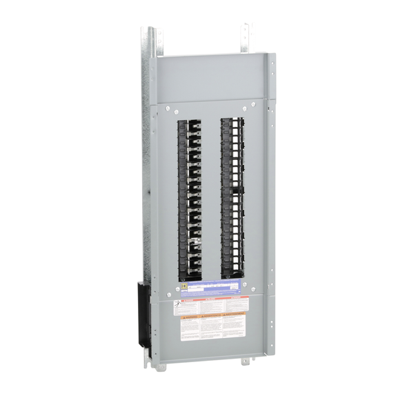 Schneider Electric NQ42L2 Panelboard interior, NQ, main lugs, 225A, Al bus, 42 pole spaces, 1 phase, 3 wire, 240VAC, 48VDC