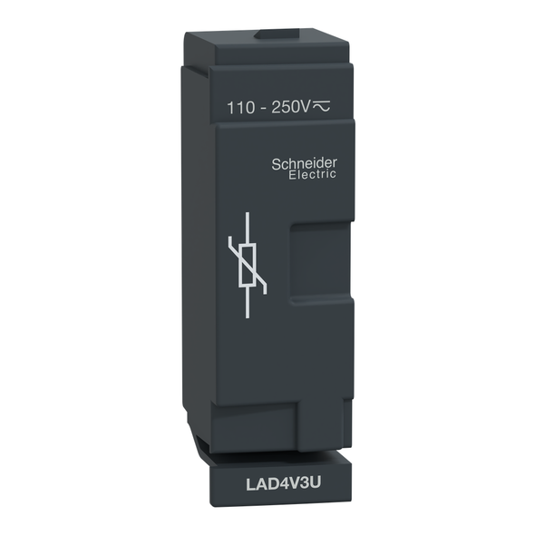 Schneider Electric LAD4V3U TeSys Deca - suppressor module - varistor - 110...250 V AC/DC