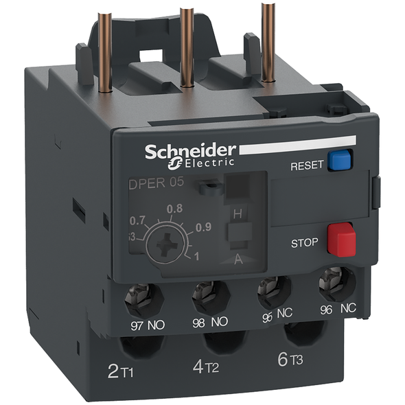 Schneider Electric DPER05 Thermal overload relay,Easy TeSys DPER,0.63-1A,class 10