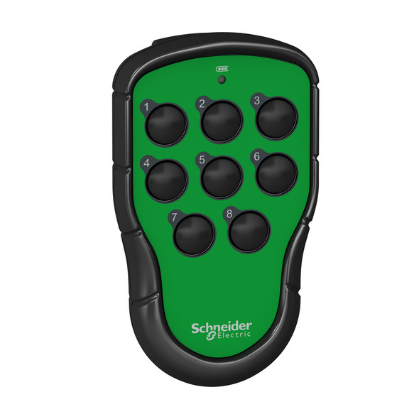 Schneider Electric ZART08 Hand-held remote control, Harmony Pocket Remote, 8 single-step push buttons