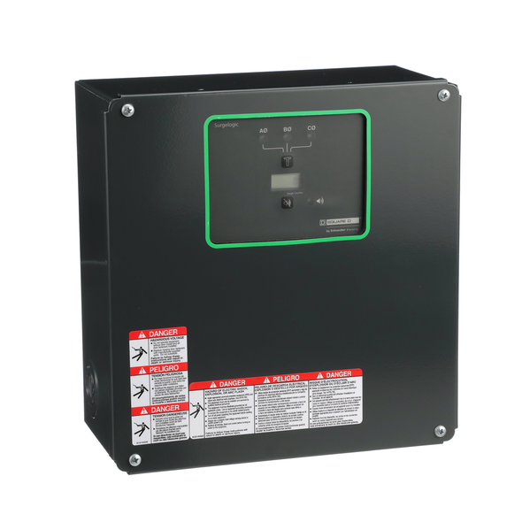 Schneider Electric SSP04EMA12 Surge protection device, Surgelogic, 120kA, 480Y/277 VAC, 3 phase, 4 wire, NEMA 1