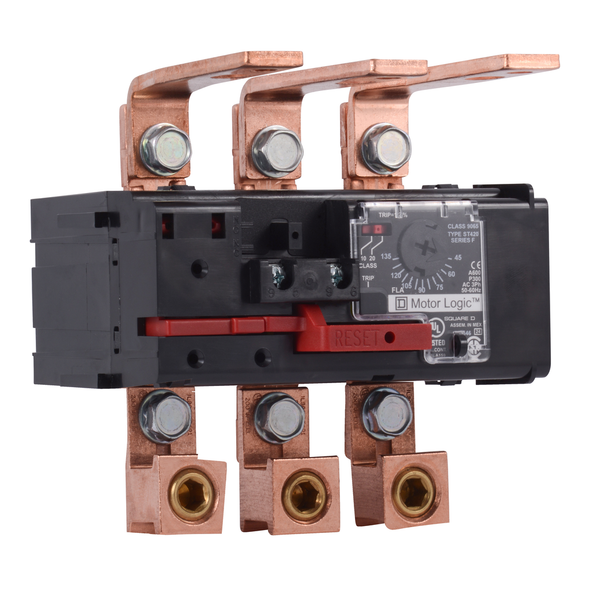 Schneider Electric 9065ST420 Overload Relay, Motor Logic, solid state overload relay, NEMA Size 4, 3 pole, 45A to 135A, 600VAC, replacement relay