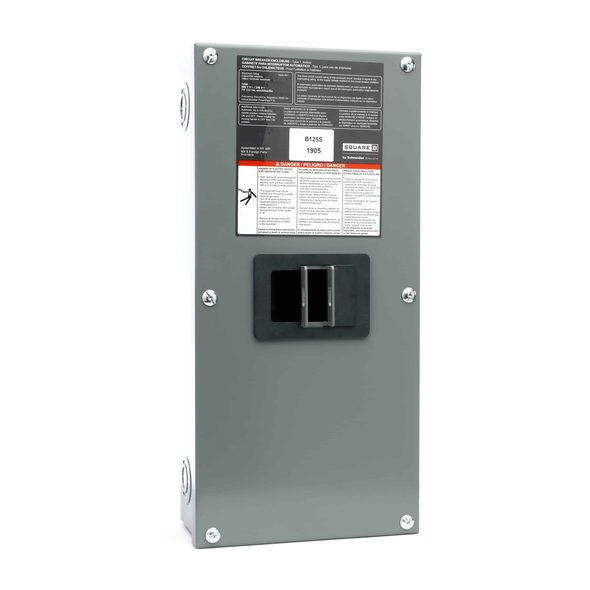 Schneider Electric B125S Circuit breaker enclosure, PowerPacT B, 15A to 100A, NEMA 1, surface mount