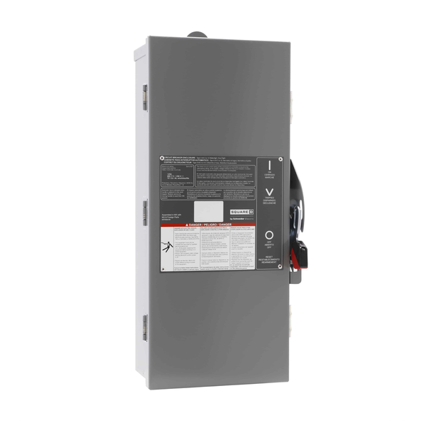 Schneider Electric B125A Circuit breaker enclosure, PowerPacT B, 15A to 100A, NEMA 12K, surface mount