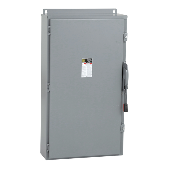 Schneider Electric CHU365AWK Safety switch, heavy duty, non fusible, 400A, 600VAC/VDC, 3 poles, 350HP, NEMA 12