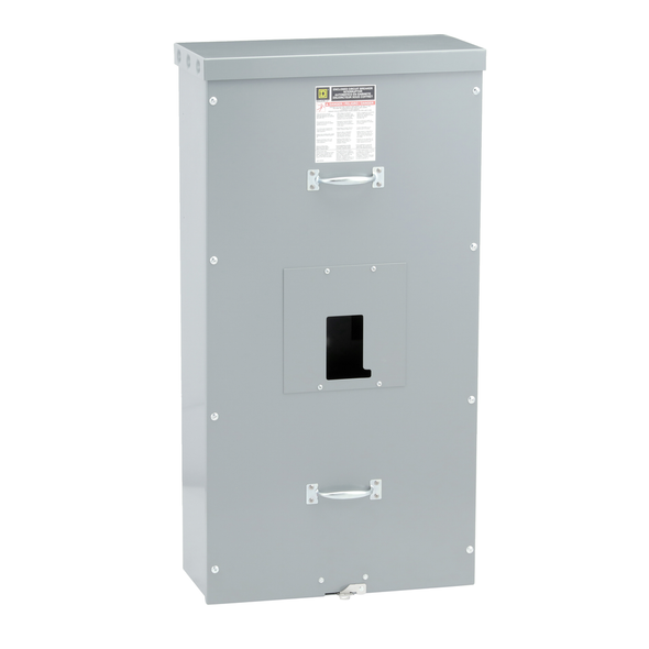 Schneider Electric M800S Circuit breaker enclosure, PowerPacT M/P, 300A to 800A, 2 and 3 pole, NEMA 1, surface mount, steel