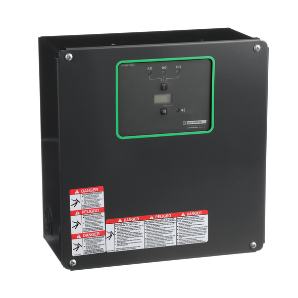 Schneider Electric SSP03EMA16 Surge protection device, Surgelogic, 160kA, 240/120 VAC delta, 3 phase, 4 wire, NEMA 1