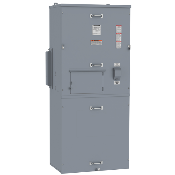 Schneider Electric EZM32000CBMS Main circuit breaker unit, EZ Meter-Pak, 2000A, 240VAC max, 3ph/4W, 1200A bus, 65kA, OH/UG, Type 3R, ERMS