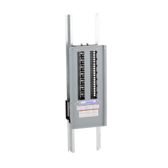 Schneider Electric NQ442L4 Panelboard interior, NQ, main lugs, 400A, Al bus, 42 pole spaces, 3 phase, 4 wire, 240VAC, 48VDC