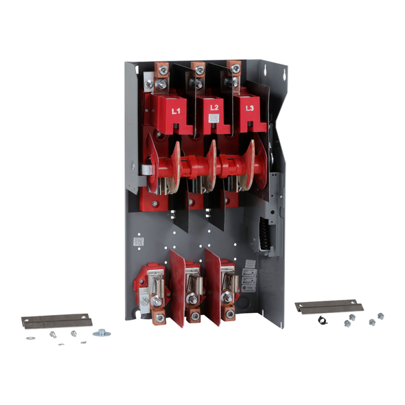 Schneider Electric 9422TG2 Operating mechanism, flange mounted, variable depth, 400A, 600V, H, K, J, R fuseholder, switch mechanism