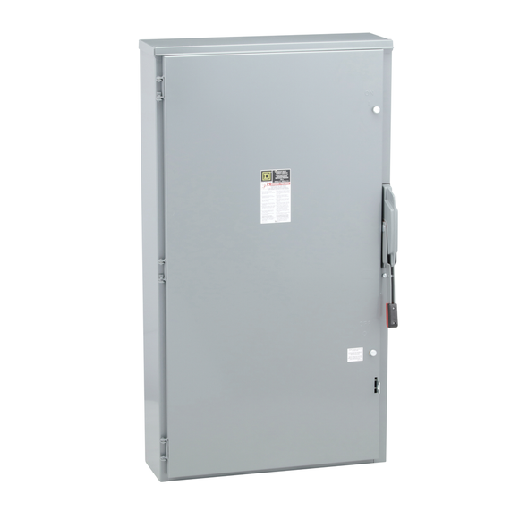 Schneider Electric CH366NR Safety switch, heavy duty, fusible, 600A, 600VAC/VDC, 3 poles, 500HP, NEMA 3R, neutral