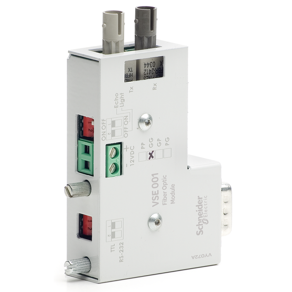 Schneider Electric REL52816 Fibre optic module, with glass receiver and glass transmitter