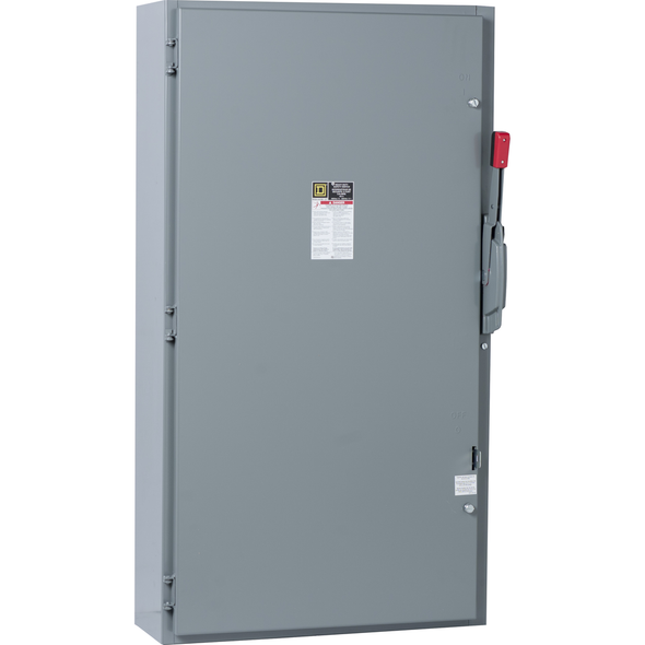 Schneider Electric CH365 Safety switch, heavy duty, fusible, 400A, 600VAC/VDC, 3 poles, 350HP, NEMA 1