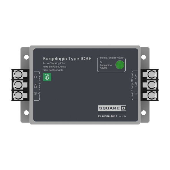 Schneider Electric HFNF240ICSE015 Surge protection device, Surgelogic, type ICSE, 15A, 240 V, flange, active tracking filter