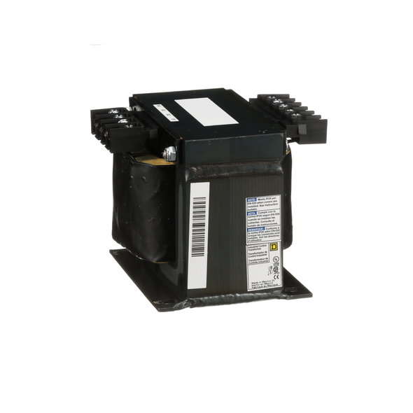 Schneider Electric 9070T350D50 Transformer, Type T, industrial control, 350VA, 1 phase, 240/416/480/600V primary, 99/120/130V secondary, 80C rise