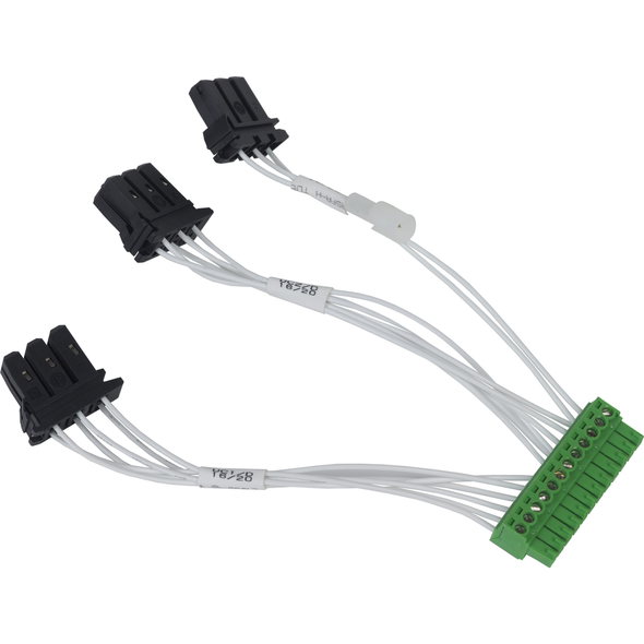 Schneider Electric S33101 Circuit breaker accessory, PowerPacT P/R, trip unit wire harness,  12 pin connector