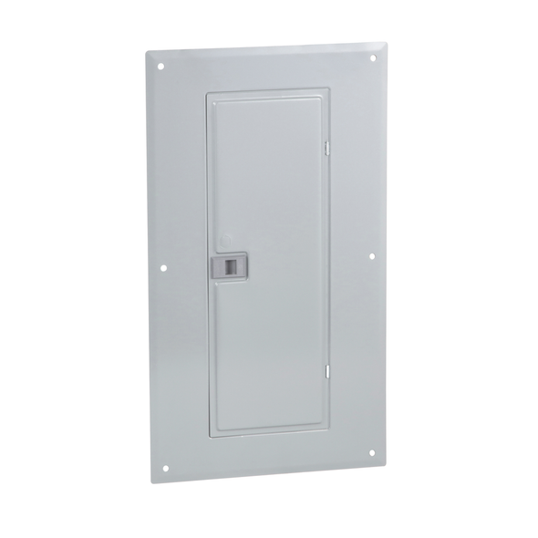 Schneider Electric QOC32UF Replacement cover, QO, for 32 space load center, flush, gray