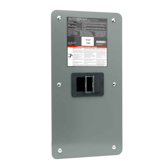 Schneider Electric B125F Circuit breaker enclosure, PowerPacT B, 15A to 100A, NEMA 1, flush mount