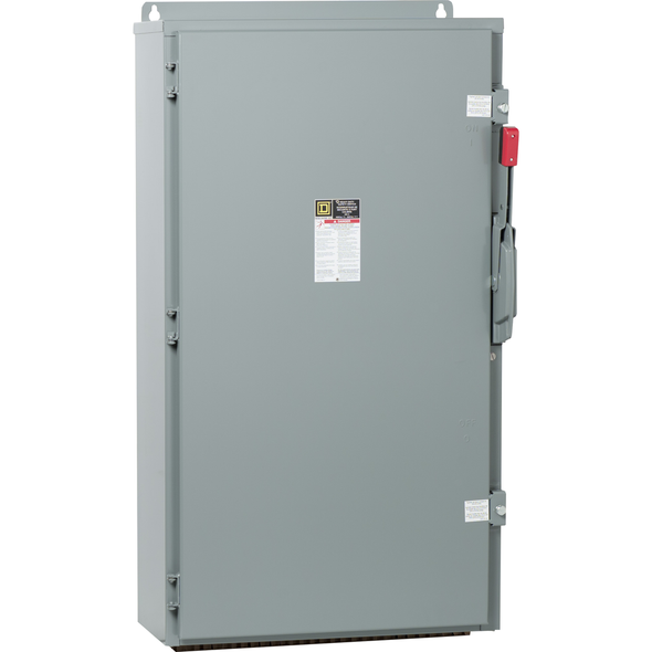 Schneider Electric CH366AWK Safety switch, heavy duty, fusible, 600A, 600VAC/VDC, 3 poles, 500HP, NEMA 12