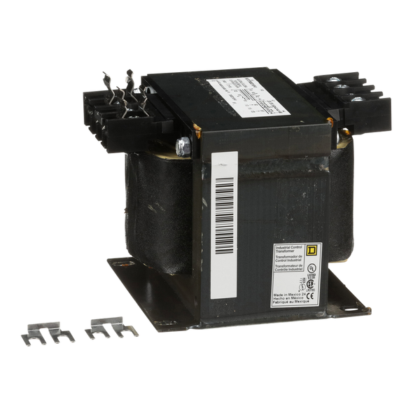 Schneider Electric 9070T500D1SF41 Transformer, Type T, industrial control, 500VA, 1 phase, 240x480V primary, 120V secondary, 115C rise