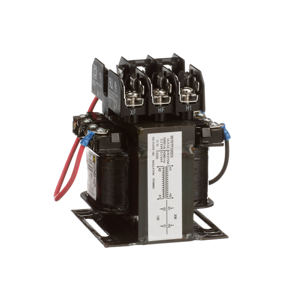 Schneider Electric 9070TF200D3 Industrial control transformer, Type TF, 1 phase, 200VA, 208V primary, 120V secondary, 50/60Hz