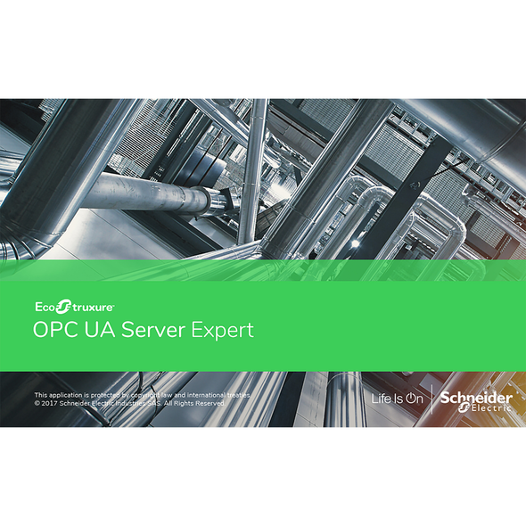 Schneider Electric OFSUASCZZEPAZZ Server license, EcoStruxure OPC UA Server Expert, Entity (100 stations)