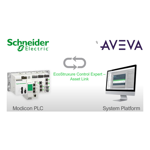 Schneider Electric EUSMCNCZZSPEZZ License, EcoStruxure Control Expert, asset link, single license, 1 user