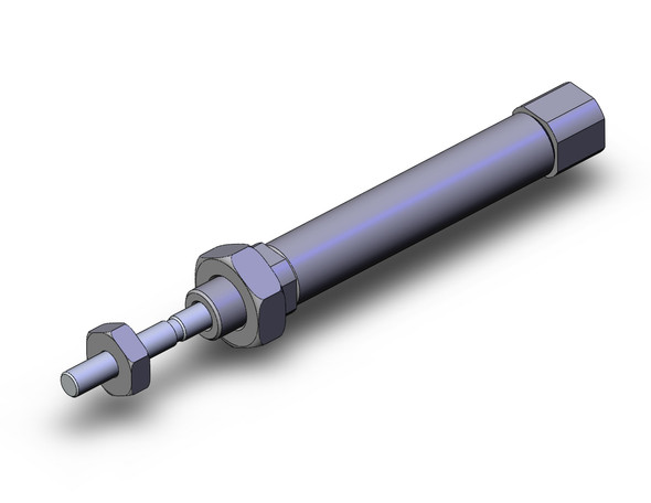 <h2>NC(D)J2, Miniature Stainless Steel Cylinder, Single Acting, Single Rod</h2><p><h3>Series NCJ2 single rod, single acting, miniature cylinders. Available in bore sizes 6, 10, 16mm. Basic, foot, front flange and double rear clevis mounting options. Available in spring return and spring extend.</h3>- Single acting, spring extend, or spring retract<br>- Bore sizes: 1/4  (6mm), 3/8  (10mm), 5/8  (16mm)<br>- Standard strokes from 1/2  to 5 <br>- Auto switch capable<p><a href="https://content2.smcetech.com/pdf/NCJ2.pdf" target="_blank">Series Catalog</a>