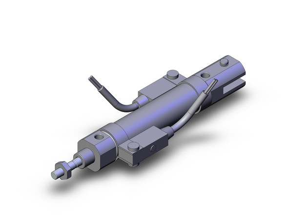 <h2>NC(D)J2, Miniature Stainless Steel Cylinder, Double Acting, Single Rod</h2><p><h3>Series NCJ2 single rod, double acting, miniature cylinders. Available in bore sizes 6, 10, 16mm and stroke lengths up to 8 . Basic, foot, front flange and double rear clevis mounting options. Auto-switch capable. Other optional features include rubber bumpers and port location.<br>- </h3>- Standard type, double acting, single rod<br>- Bore sizes: 1/4  (6mm), 3/8  (10mm), 5/8  (16mm)<br>- Standard strokes from 1/2  to 8 <br>- Auto switch capable<p><a href="https://content2.smcetech.com/pdf/NCJ2.pdf" target="_blank">Series Catalog</a>