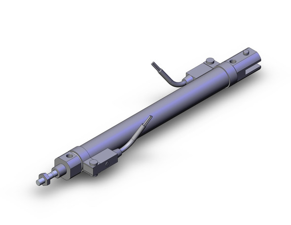 <h2>NC(D)J2, Miniature Stainless Steel Cylinder, Double Acting, Single Rod</h2><p><h3>Series NCJ2 single rod, double acting, miniature cylinders. Available in bore sizes 6, 10, 16mm and stroke lengths up to 8 . Basic, foot, front flange and double rear clevis mounting options. Auto-switch capable. Other optional features include rubber bumpers and port location.<br>- </h3>- Standard type, double acting, single rod<br>- Bore sizes: 1/4  (6mm), 3/8  (10mm), 5/8  (16mm)<br>- Standard strokes from 1/2  to 8 <br>- Auto switch capable<p><a href="https://content2.smcetech.com/pdf/NCJ2.pdf" target="_blank">Series Catalog</a>