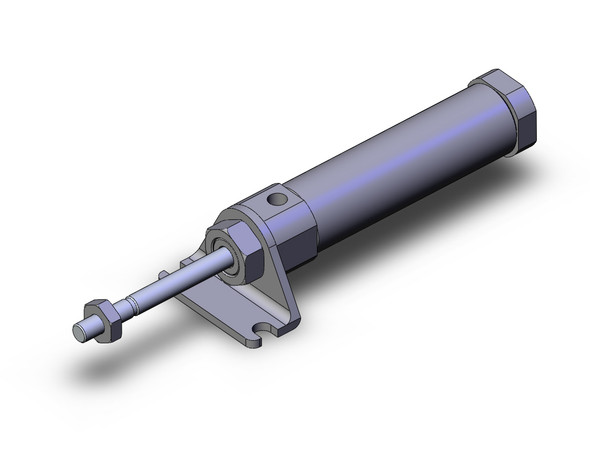 <h2>NC(D)J2, Miniature Stainless Steel Cylinder, Single Acting, Single Rod</h2><p><h3>Series NCJ2 single rod, single acting, miniature cylinders. Available in bore sizes 6, 10, 16mm. Basic, foot, front flange and double rear clevis mounting options. Available in spring return and spring extend.</h3>- Single acting, spring extend, or spring retract<br>- Bore sizes: 1/4  (6mm), 3/8  (10mm), 5/8  (16mm)<br>- Standard strokes from 1/2  to 5 <br>- Auto switch capable<p><a href="https://content2.smcetech.com/pdf/NCJ2.pdf" target="_blank">Series Catalog</a>