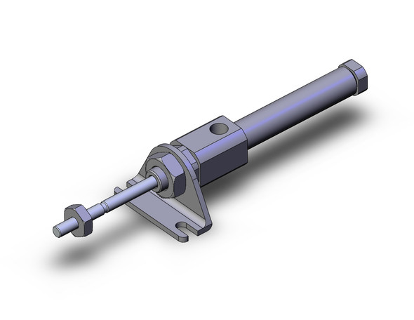 <h2>NC(D)J2, Miniature Stainless Steel Cylinder, Single Acting, Single Rod</h2><p><h3>Series NCJ2 single rod, single acting, miniature cylinders. Available in bore sizes 6, 10, 16mm. Basic, foot, front flange and double rear clevis mounting options. Available in spring return and spring extend.</h3>- Single acting, spring extend, or spring retract<br>- Bore sizes: 1/4  (6mm), 3/8  (10mm), 5/8  (16mm)<br>- Standard strokes from 1/2  to 5 <br>- Auto switch capable<p><a href="https://content2.smcetech.com/pdf/NCJ2.pdf" target="_blank">Series Catalog</a>