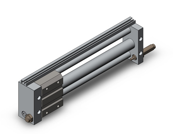 <div class="product-description"><p>magnetically coupled cylinders save space and have a wide range of applications. the ncy series can be used in many diverse environments, because there is no external leakage. the use of a linear guide makes loading and moments, directly on the cylinder possible. t-slots on the mounting surfaces provides mounting freedom, and a variety of guides can be used to achieve the necessary accuracy or moment needed for your application. a top cover can be mounted over the sliding section of the cylinder to prevent scratches and damage, and centralized piping minimizes mounting space. the ncy is available in 6 bore sizes 6mm through 40mm and strokes up to 80 inches are standard. auto switches are available ac /dc and in reed, solid state and 2 color output.</p><ul><li>magnetically coupled rodless cylinder</li><li>type: slide bearing</li><li>bore size (mm): 6, 10, 15, 25, 32, 40</li><li>maximum stroke: 60" (depending on size)</li><li>auto switch capable</li></ul><div class="product-files"></div></div>