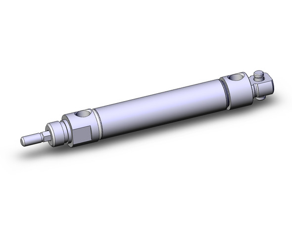 <h2>NC(D)MK, Stainless Steel Cylinder, Non-Rotating, Double Acting, Single Rod</h2><p><h3>Standard double acting single non-rotating piston rod version of our NCM stainless steel cylinders. A wear ring extends the seal life and a bronze rod bushing is standard on all bore sizes. The NCM is available in 3 mounting styles (front nose, double end and rear pivot). The NCM is auto-switch capable without any change in cylinder dimension. Bore sizes range from 3/4  to 1 1/2  and standard strokes from 1/2  to 12 . </h3>- Non rotating, air cylinder<br>- Stainless steel body<br>- Bore sizes-3/4  to 1 1/2 <br>- 3 mountings types available<br>- Auto switch capable<br>- <p><a href="https://content2.smcetech.com/pdf/NCM.pdf" target="_blank">Series Catalog</a>